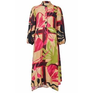 NEW NOEN women's cabo dress in green multi